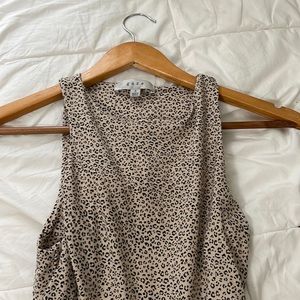 cheetah print small shirt